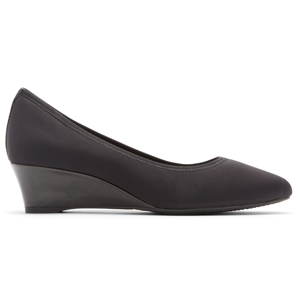 Cunhas Rockport Mulher Pretas - Total Motion Cerelia Gore - 61579WSNE